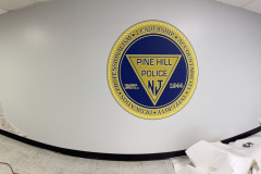 Pine Hill Police Wall Graphics 1