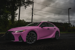 2023 Lexus IS360 Pink Color Change Wrap