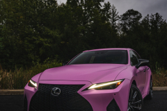 2023 Lexus IS360 Pink Color Change Wrap