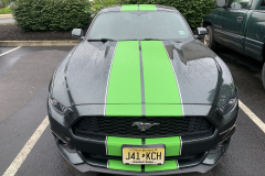 Black_Ford_Mustang_Green_Racing_Stripes_2